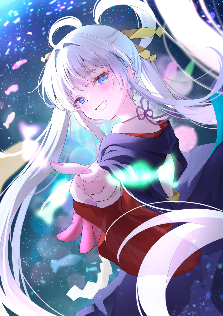 This is a pixiv picture whose title is 8000年越しの….