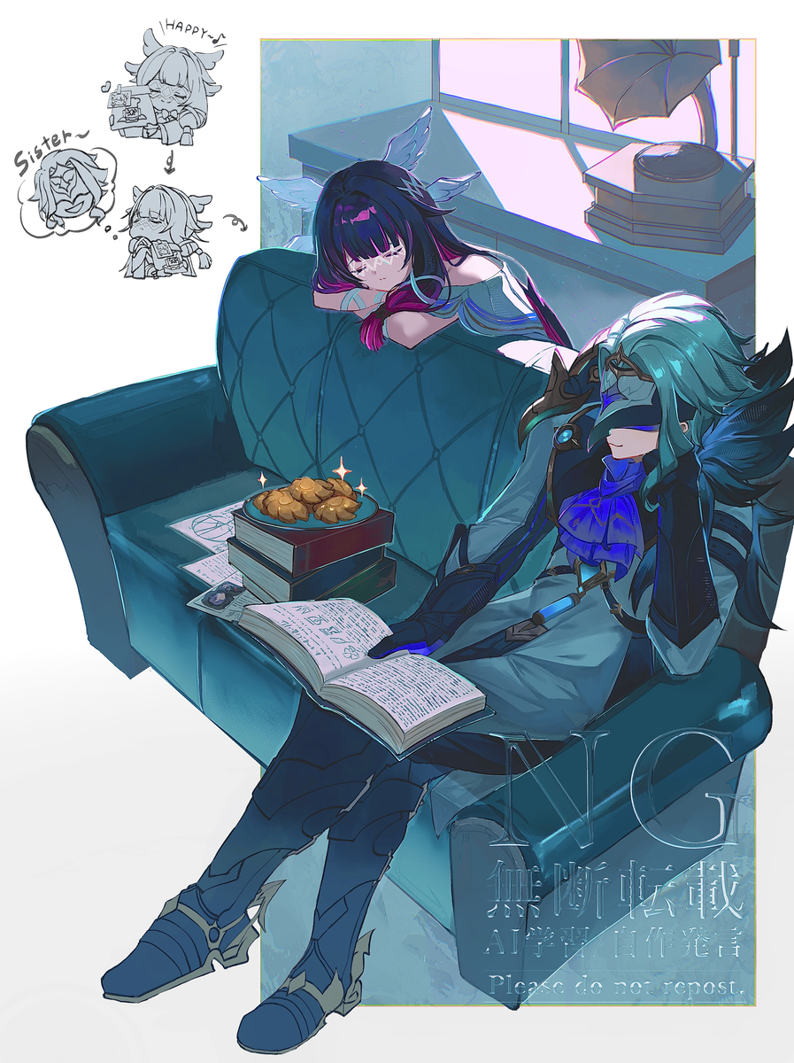 This is a pixiv picture whose title is 執行官時代.