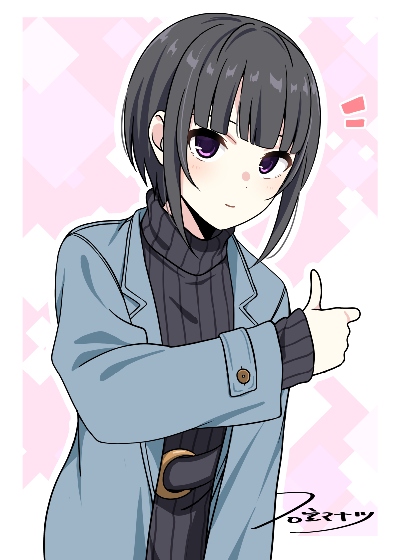 This is a pixiv picture whose title is 千夜ちゃんおめでとう👍.