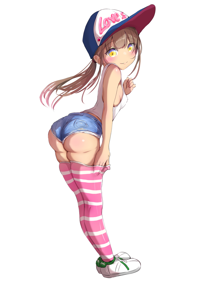 This is a pixiv picture whose title is いろいろなふとももとニーソの間.