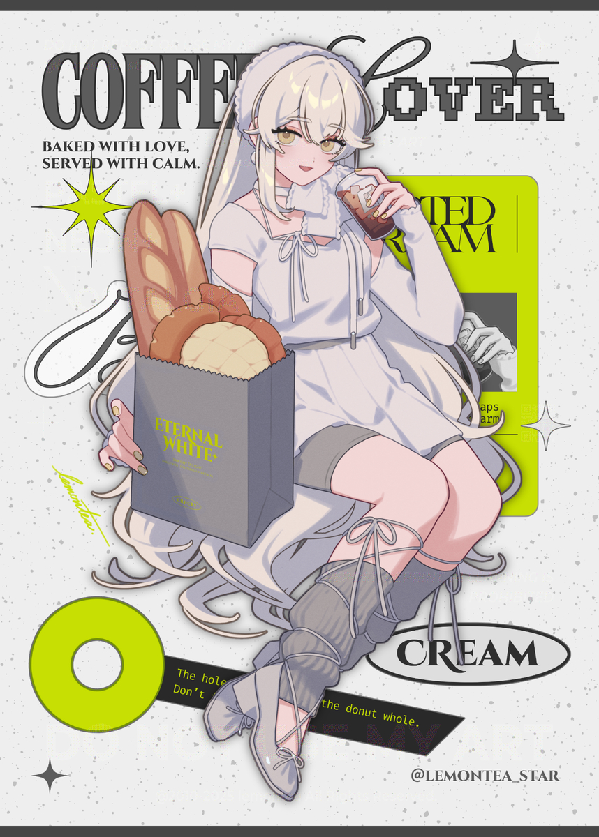 This is a pixiv picture whose title is Coffee Lover✦.