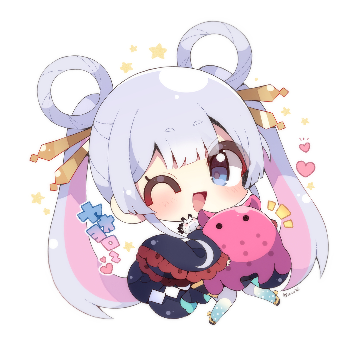 This is a pixiv picture whose title is ヤチヨ.