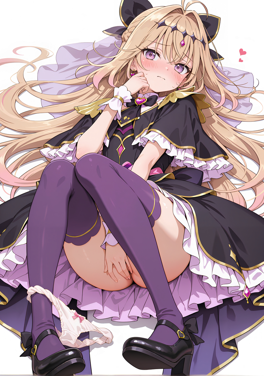 This is a pixiv picture whose title is Cure Arcana Shadow / 森亜るるか.