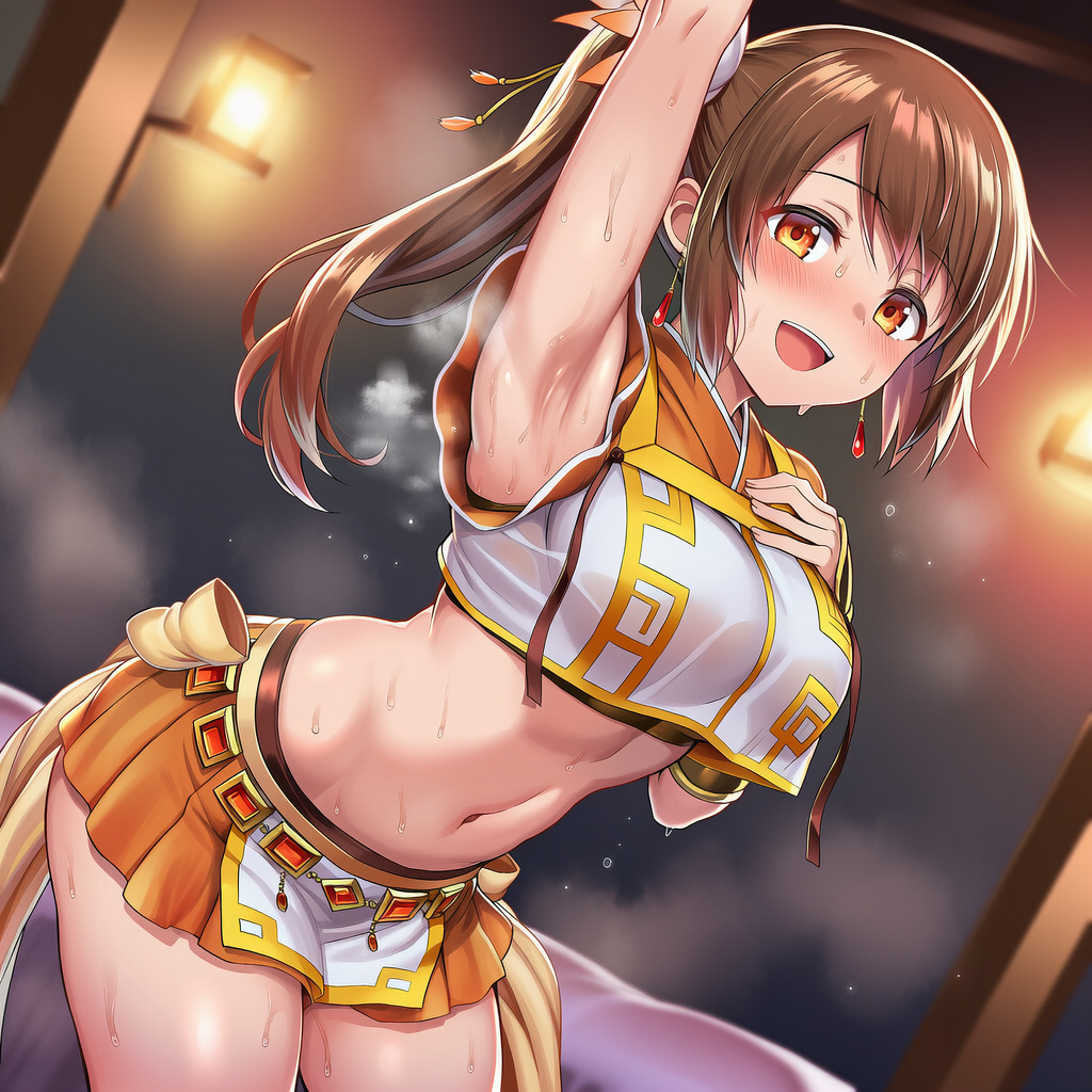 This is a pixiv picture whose title is 無題.