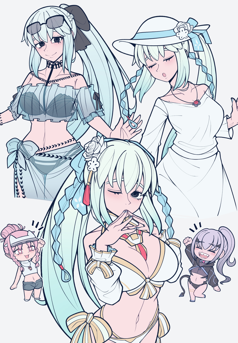 This is a pixiv picture whose title is 妖精ファミリーまとめ15.