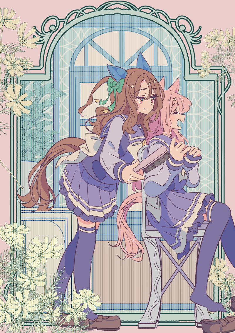 This is a pixiv picture whose title is いちりゅうのいもうと.