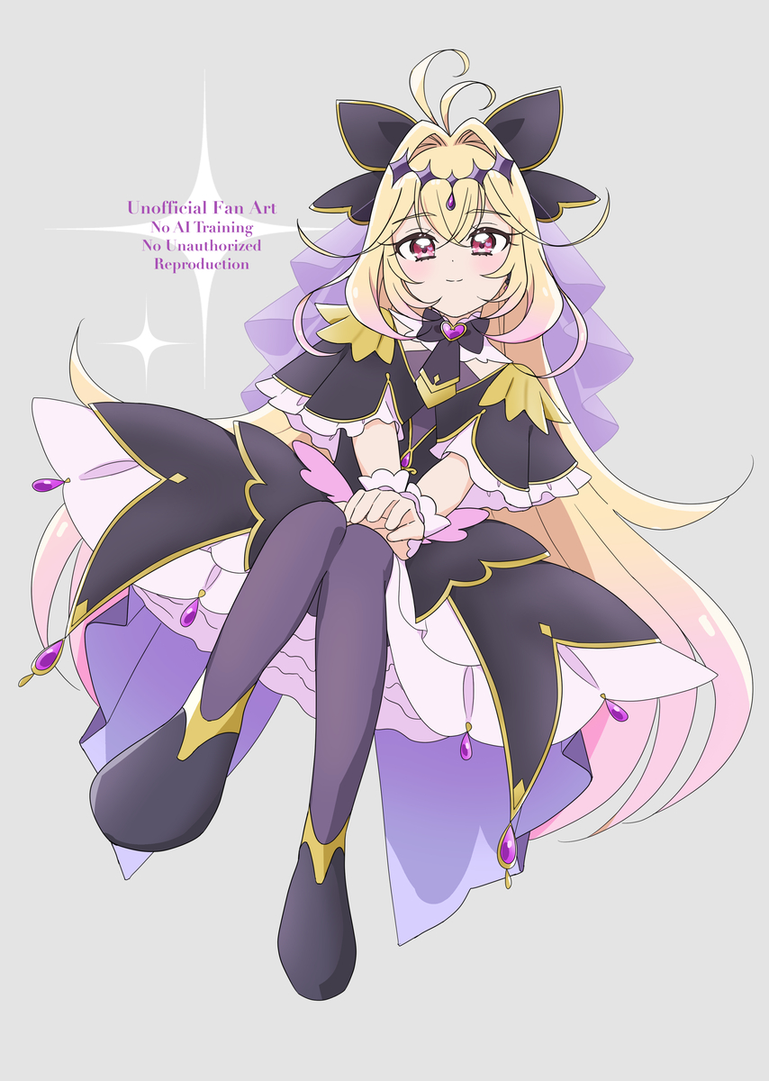 This is a pixiv picture whose title is キュアアルカナ・シャドウ.