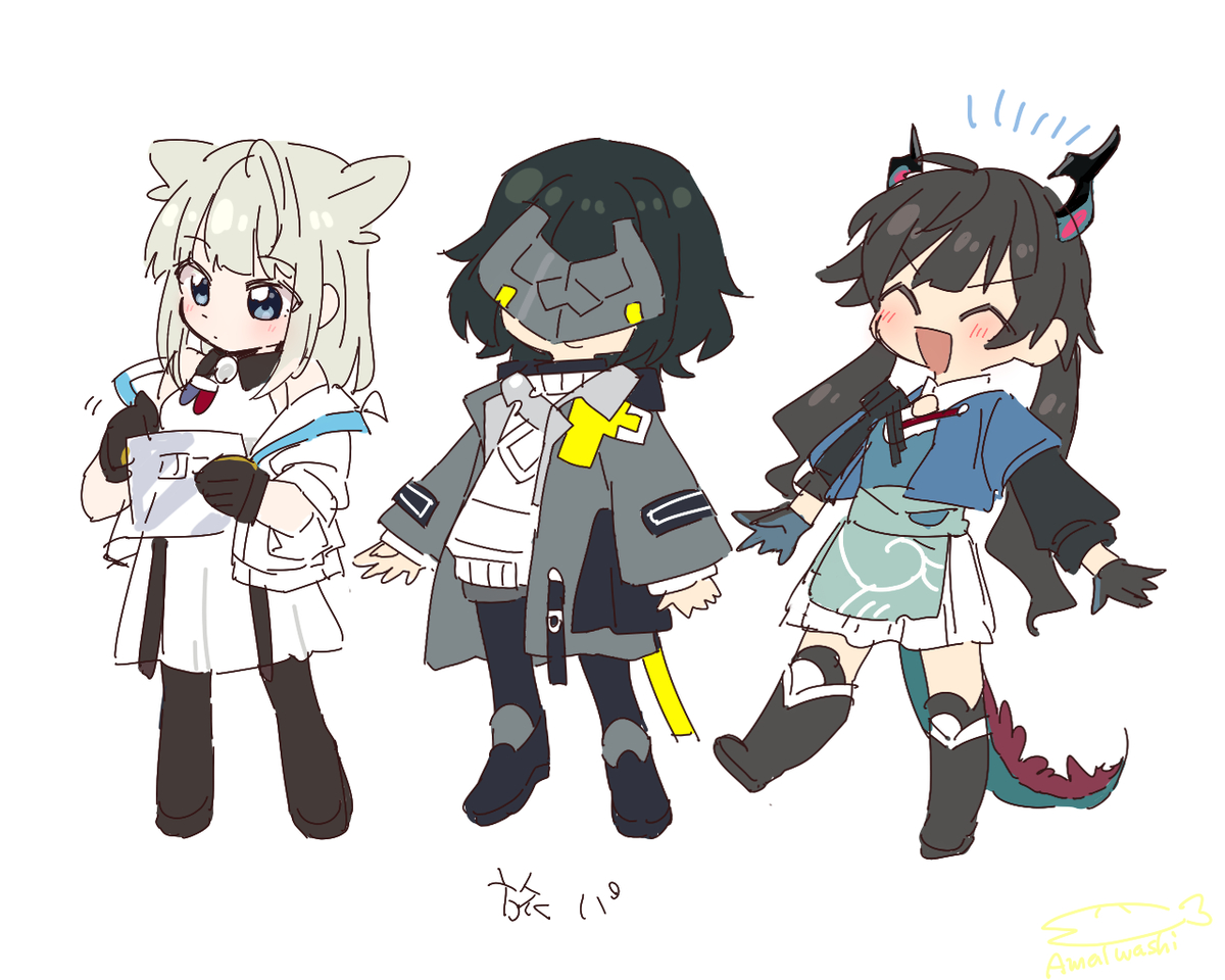 This is a pixiv picture whose title is 旅パ.
