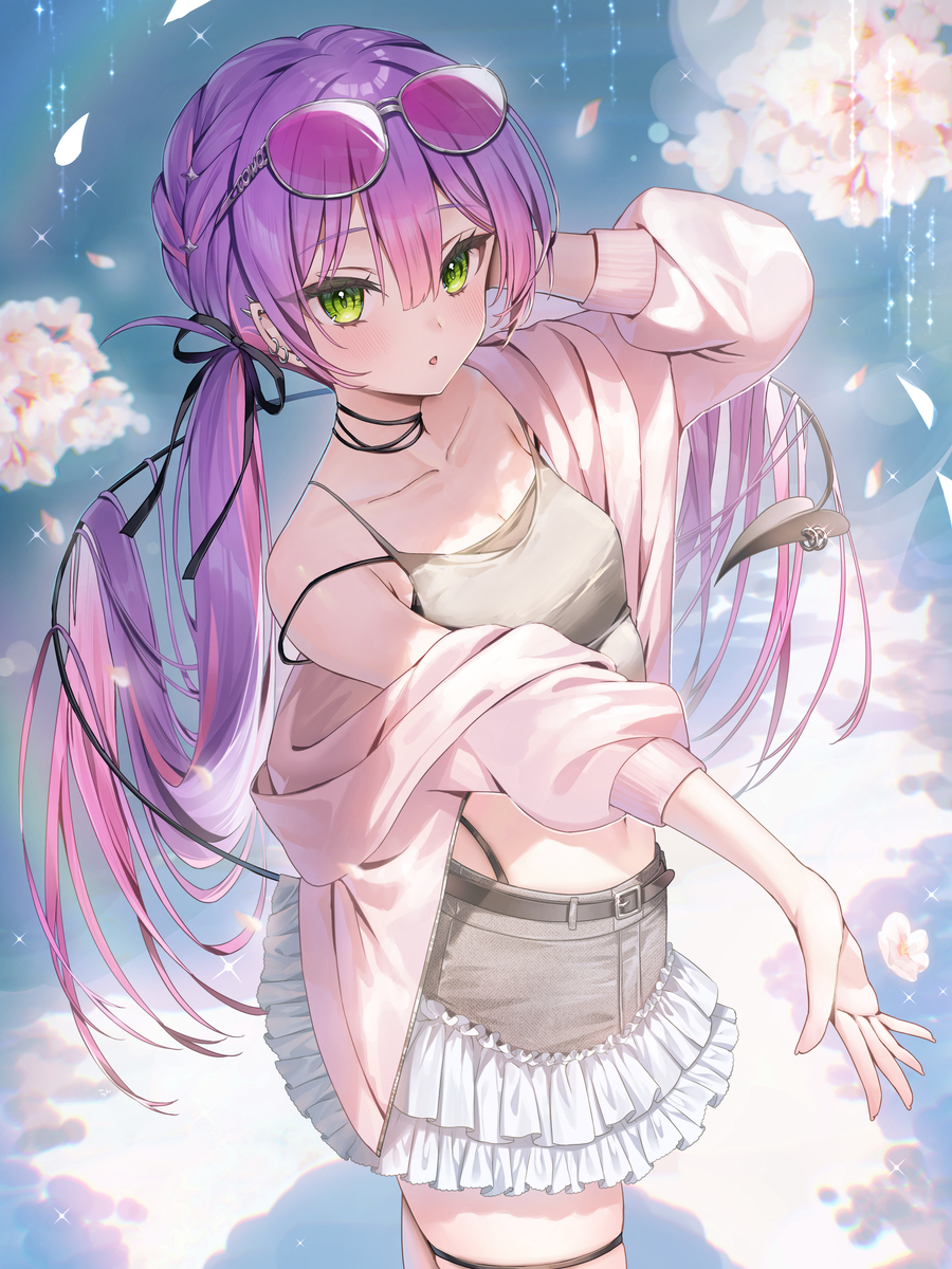 This is a pixiv picture whose title is トワ様.