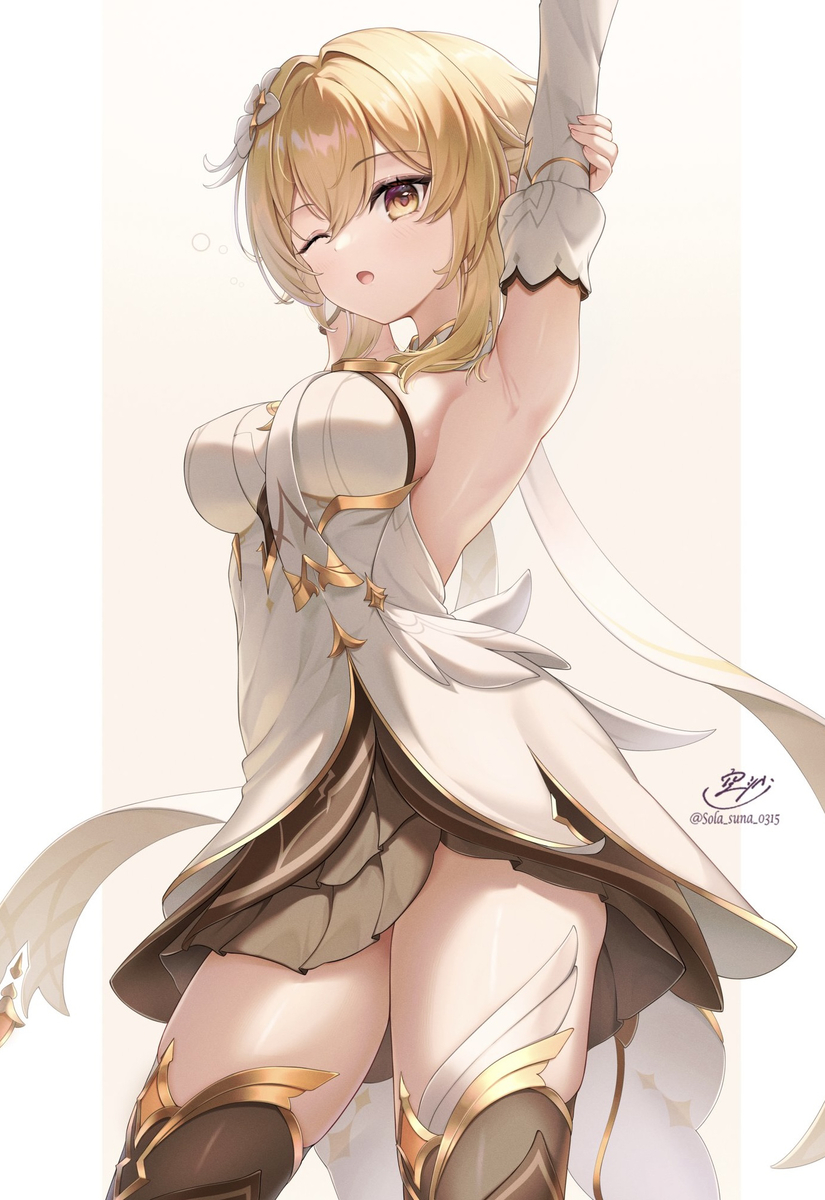 This is a pixiv picture whose title is 新衣装蛍.