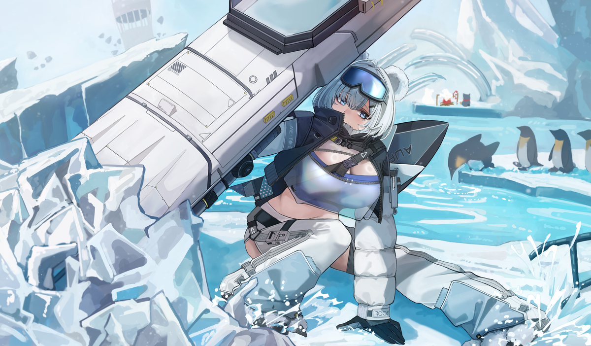 This is a pixiv picture whose title is スノーシャイン.