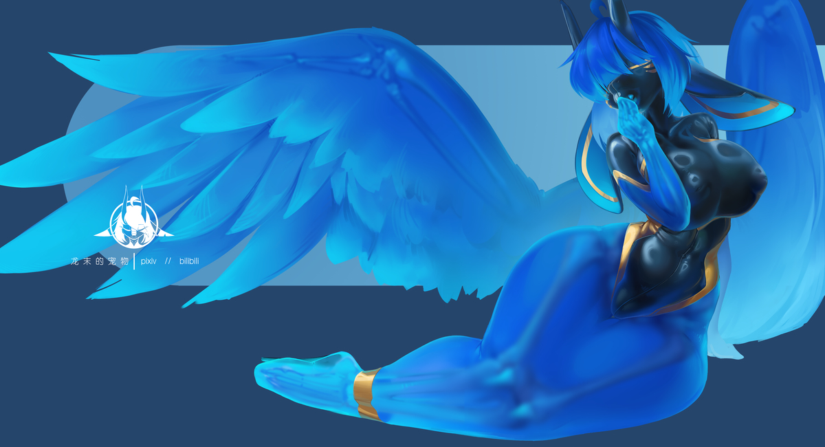 This is a pixiv picture whose title is 半透明凝胶.