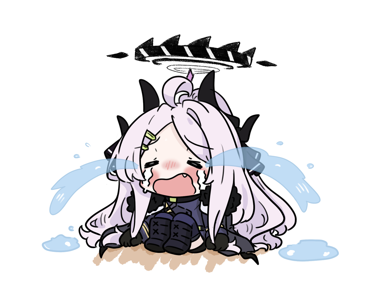 This is a pixiv picture whose title is ヒナちゃんの三日間の癇癪～.