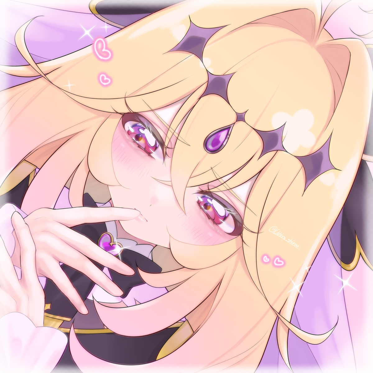 This is a pixiv picture whose title is キュアアルカナ・シャドウ.