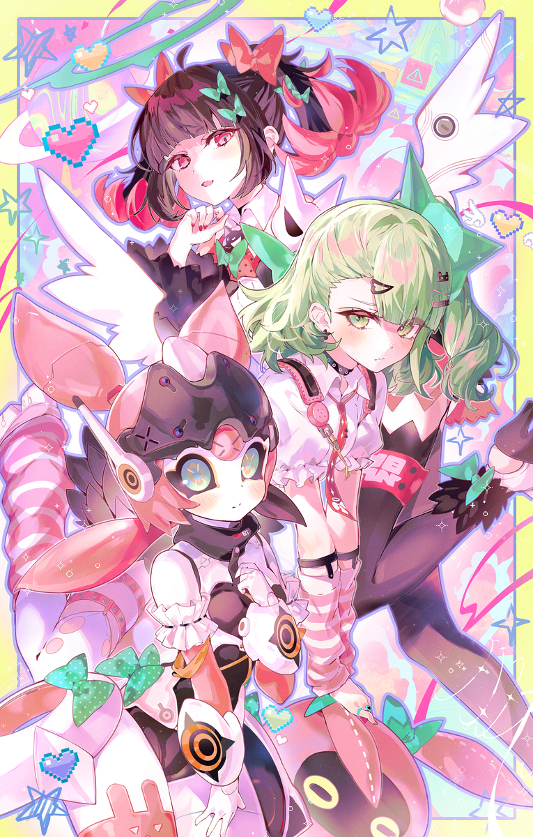 This is a pixiv picture whose title is Angels🪽🤍.