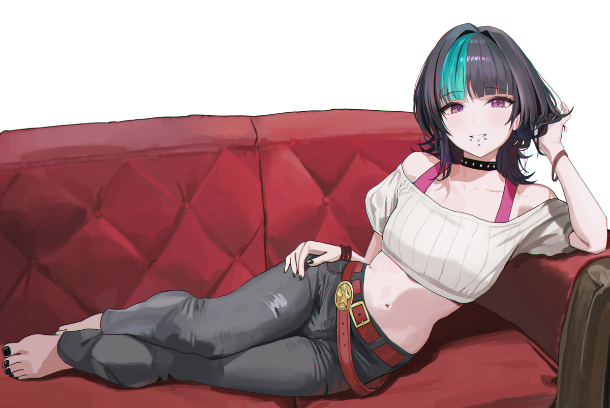 This is a pixiv picture whose title is 綺羅羅.