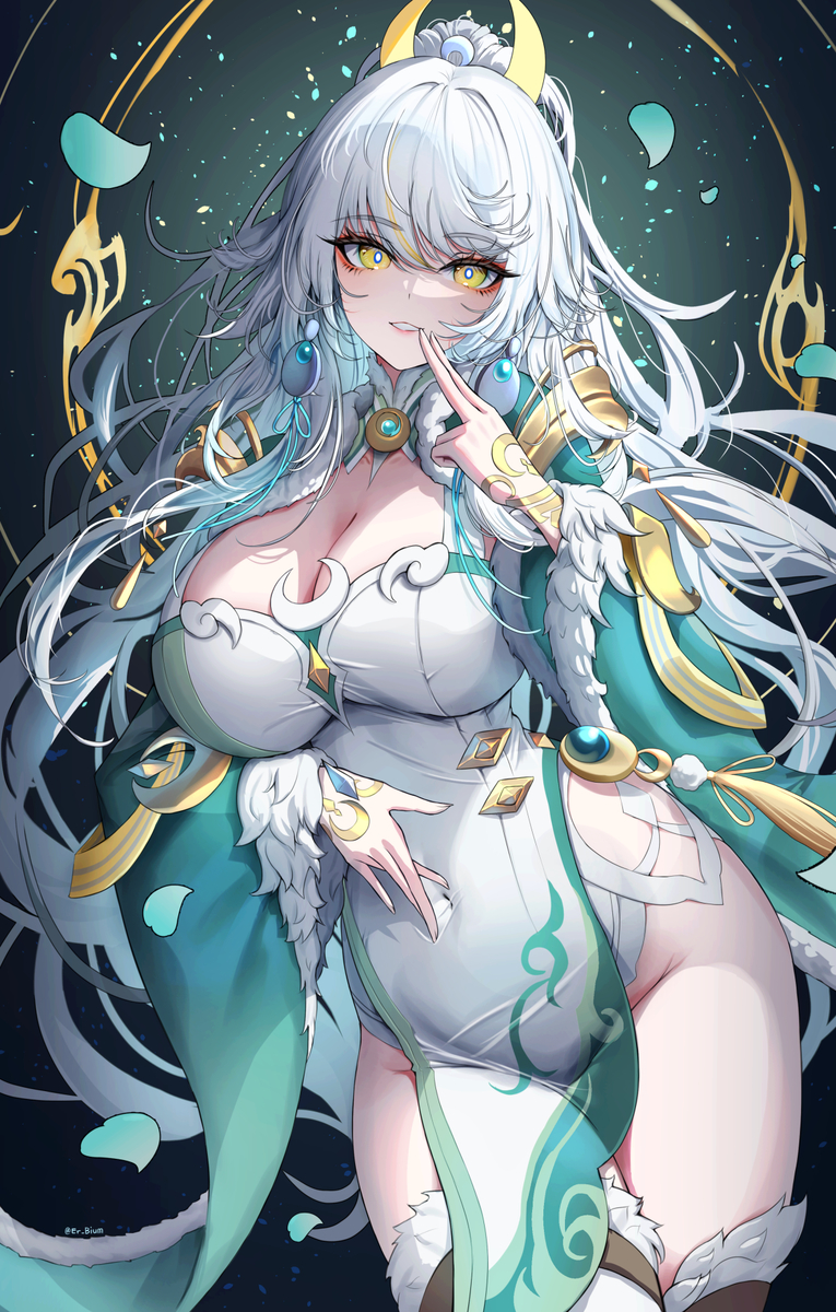 This is a pixiv picture whose title is Zibai.