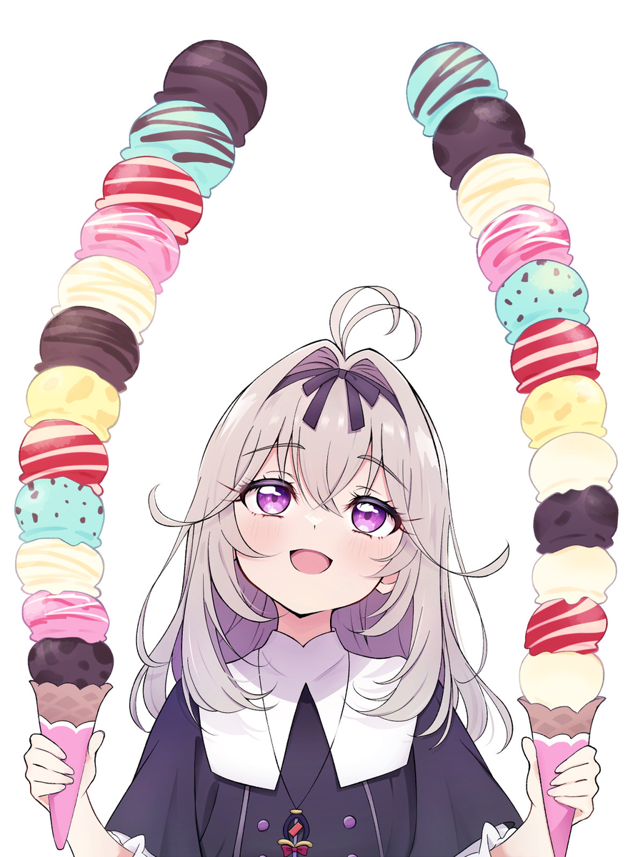 This is a pixiv picture whose title is 🍦ダブルアイスタワー🍦.