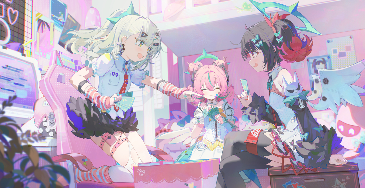 This is a pixiv picture whose title is ❤️❤️💕❤️💕❤️💕.