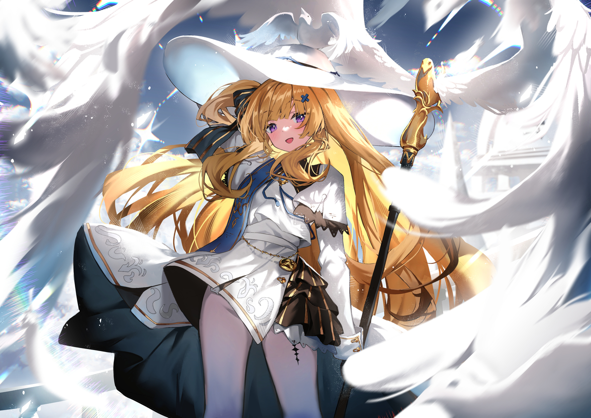 This is a pixiv picture whose title is My angel Phoebe.