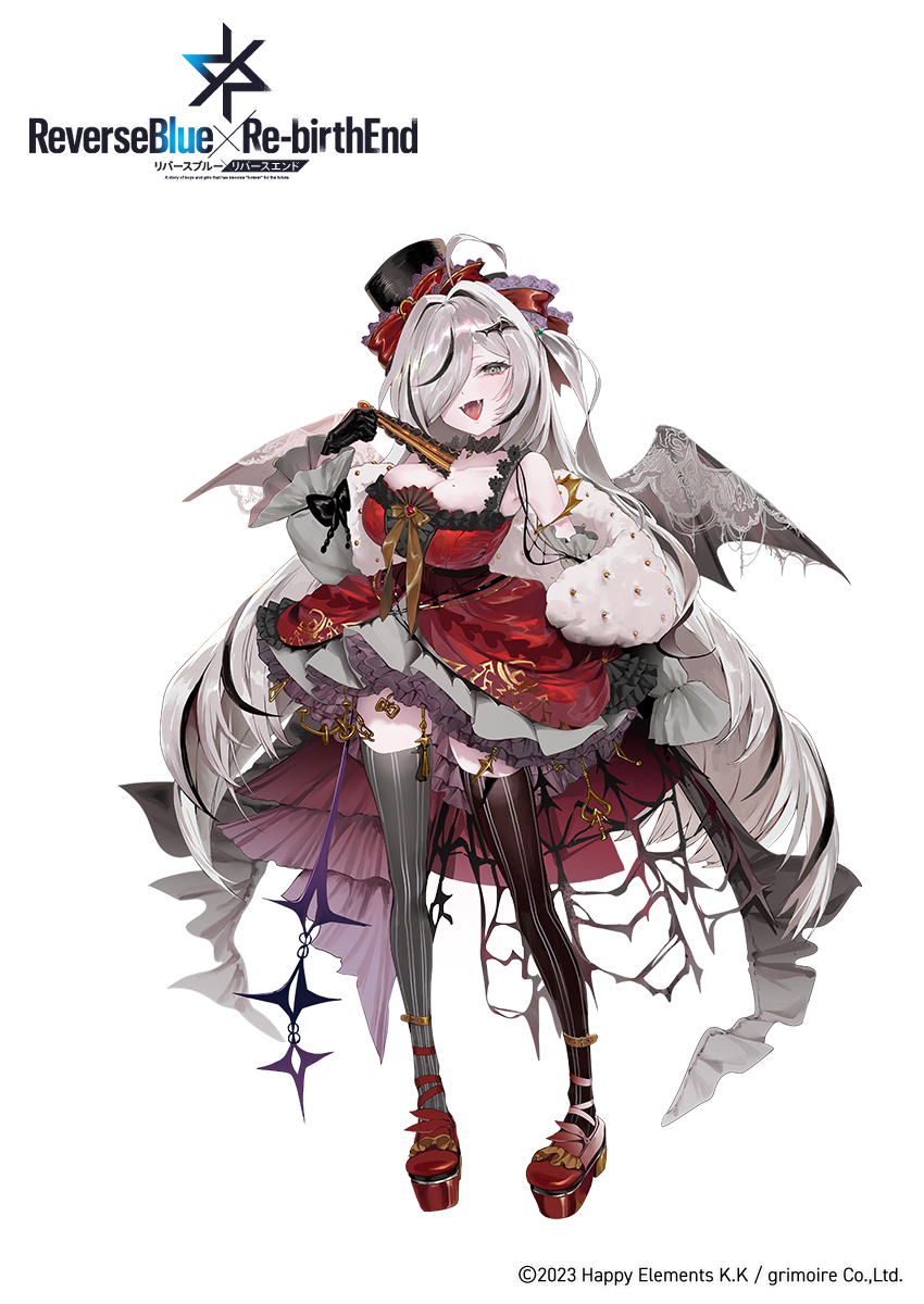 This is a pixiv picture whose title is ☕️🌹🦇《ミミミ=スカーレットドレス》.