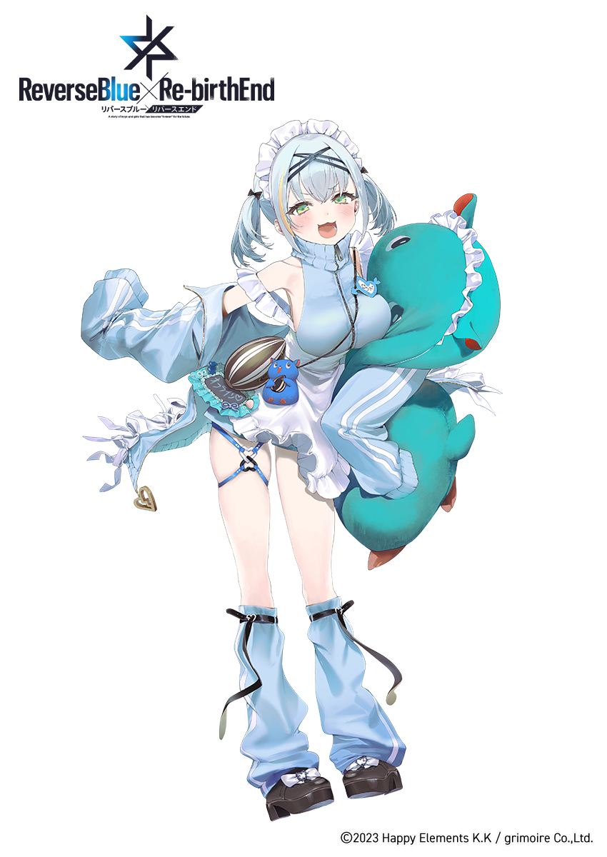 This is a pixiv picture whose title is 『リバースブルー×リバースエンド』 ロンド《私服》.