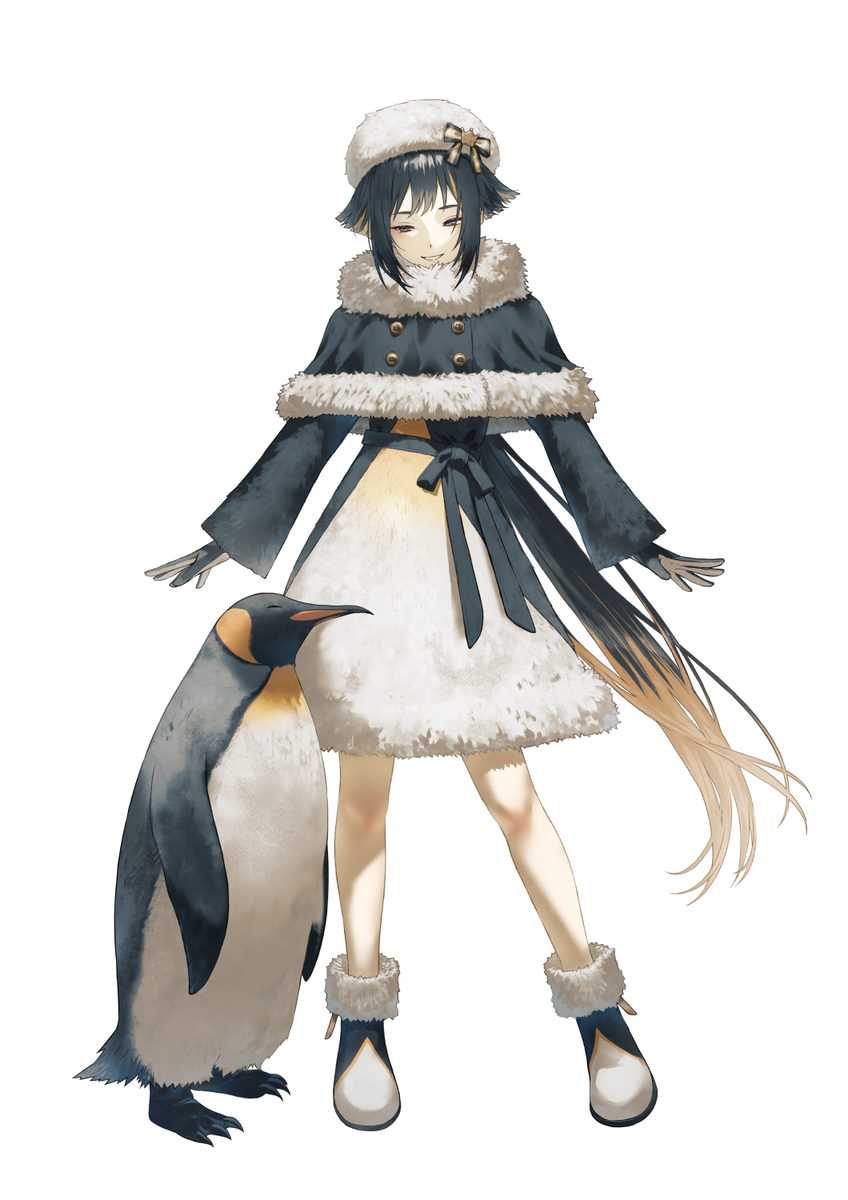 This is a pixiv picture whose title is キングペンギンちゃん.