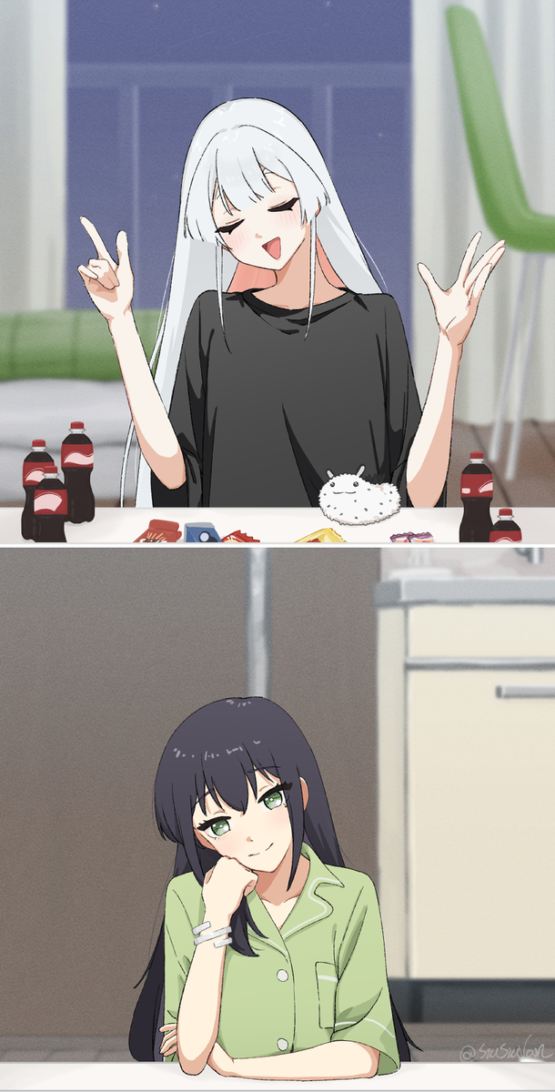 This is a pixiv picture whose title is 無題.