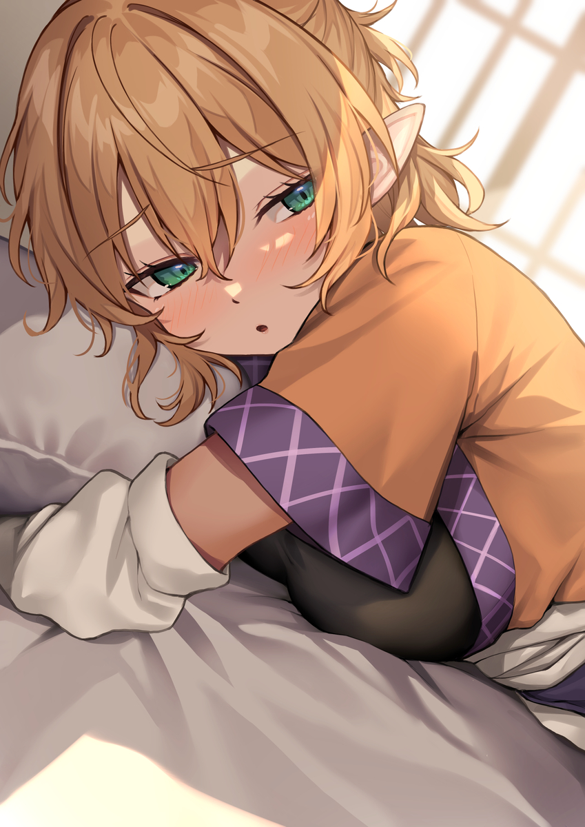 This is a pixiv picture whose title is パルスィ「や、優しくしてよね⋯」.