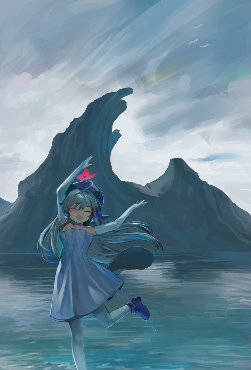 This is a pixiv picture whose title is 미치루.