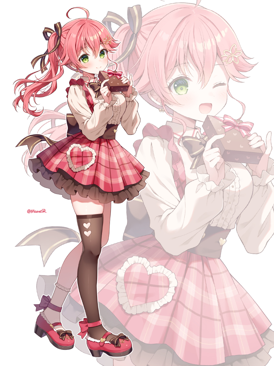 This is a pixiv picture whose title is バレンタインみこち🍫.