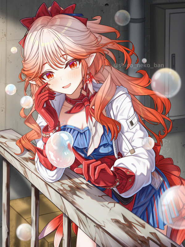 This is a pixiv picture whose title is 息抜き.