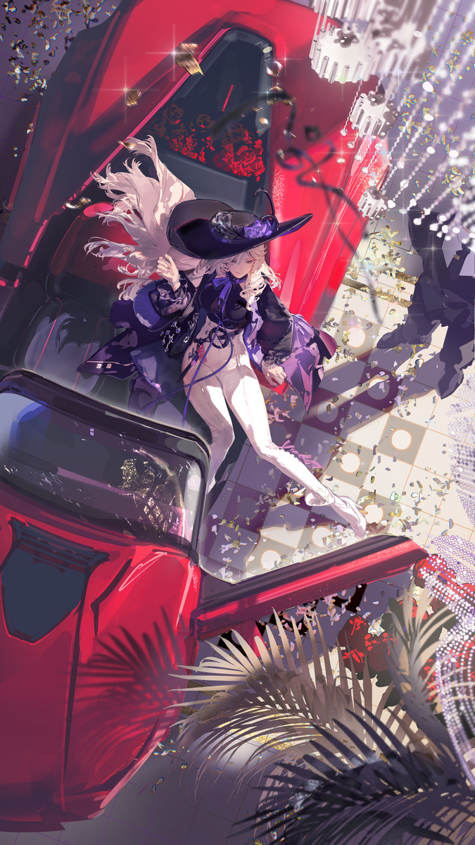 This is a pixiv picture whose title is 🚗魔女的泊车.