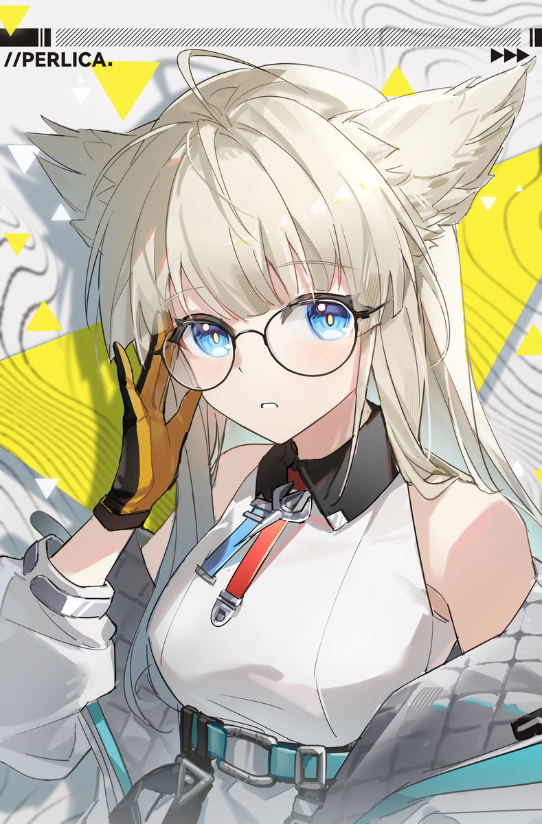 This is a pixiv picture whose title is Perlica.