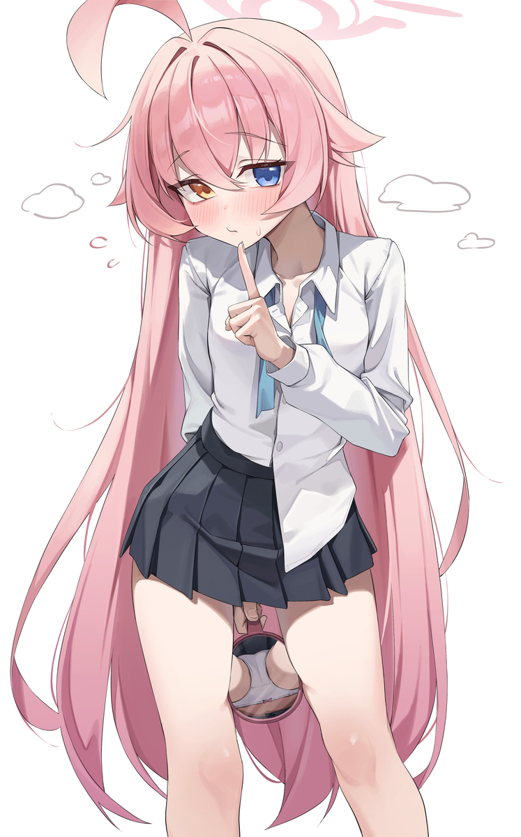 This is a pixiv picture whose title is 今日は何色？.