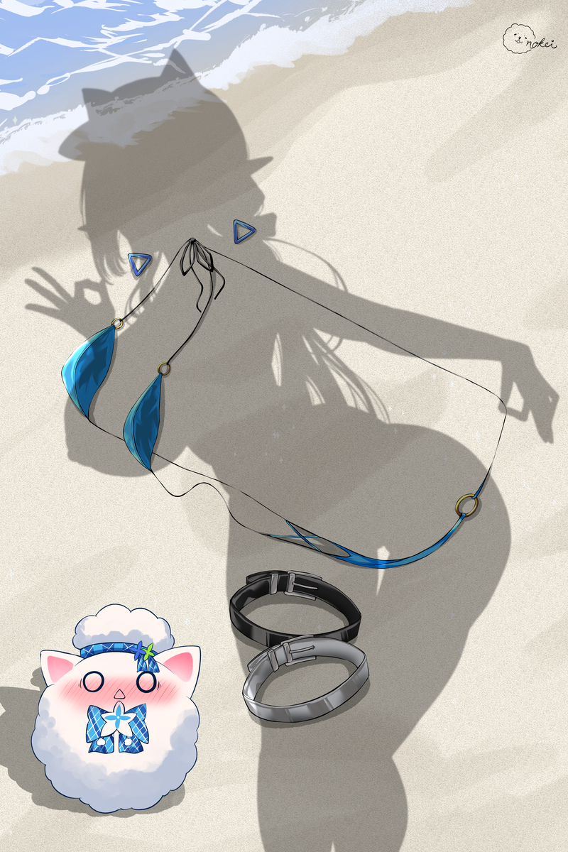 This is a pixiv picture whose title is あの世界線のラミィちゃん.