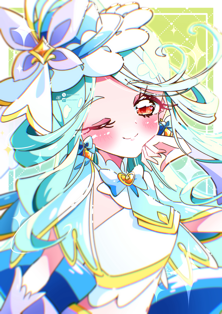 This is a pixiv picture whose title is キュアエクレール.