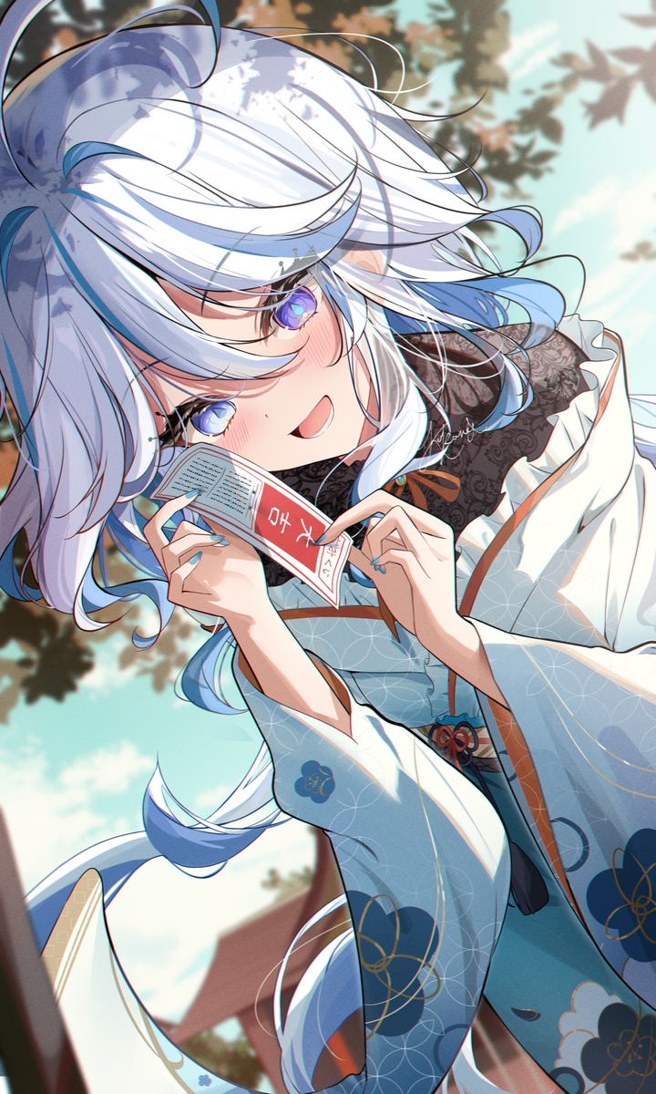 This is a pixiv picture whose title is 🩵💙~.