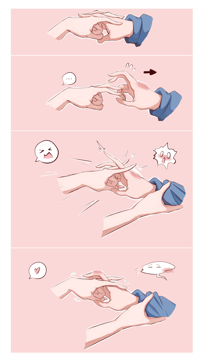 This is a pixiv picture whose title is 手手捉i.