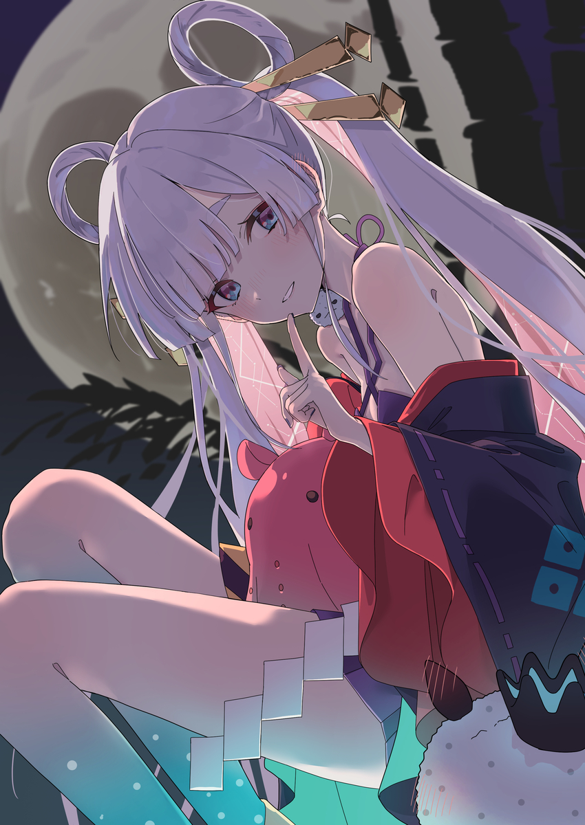 This is a pixiv picture whose title is 超かぐや姫見た！？.