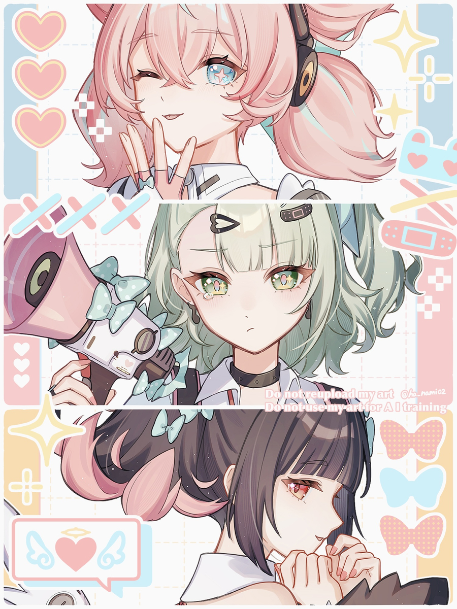 This is a pixiv picture whose title is 妄想エンジェル.