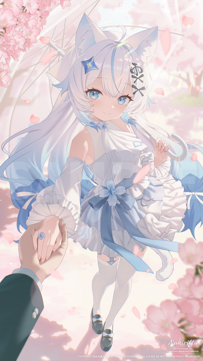 This is a pixiv picture whose title is 🌸🌸🌸.