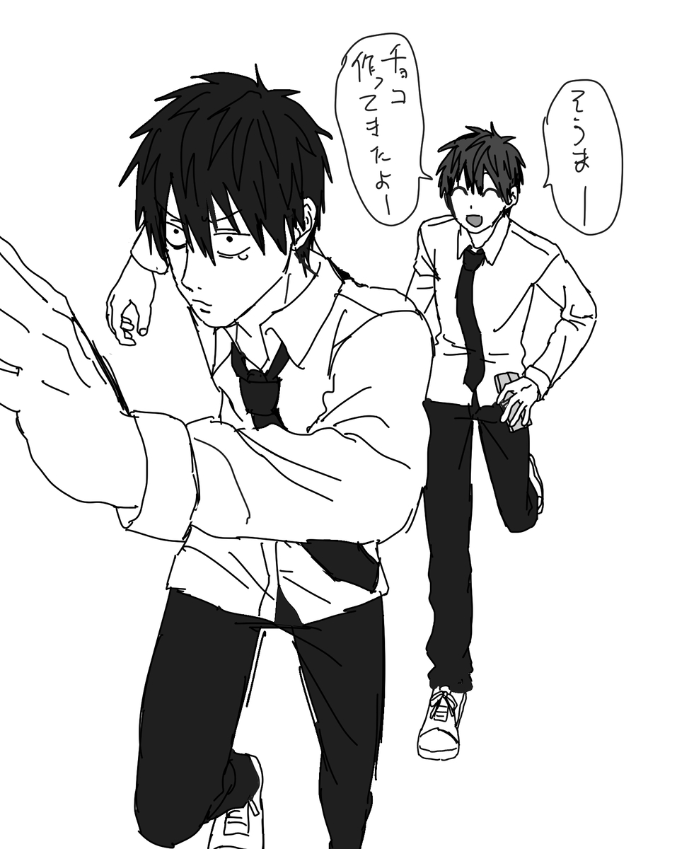 This is a pixiv picture whose title is 無題.