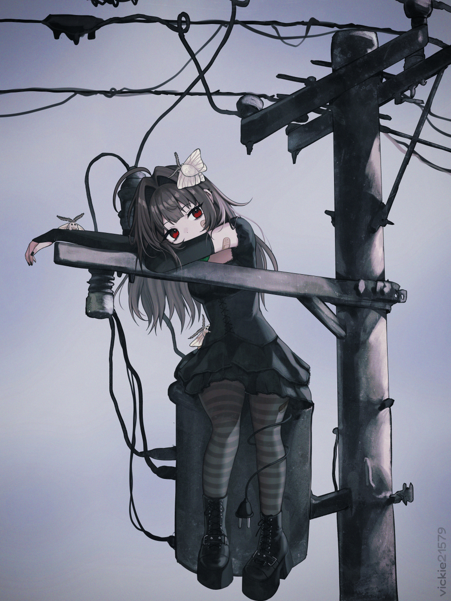 This is a pixiv picture whose title is ハム音.