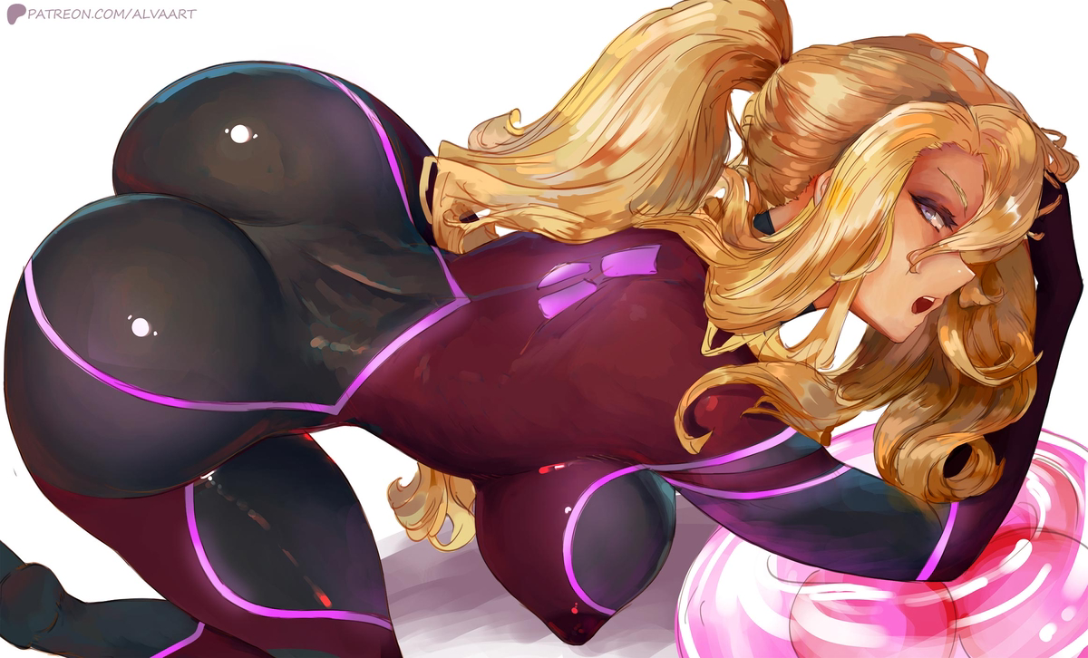 This is a pixiv picture whose title is Samus.