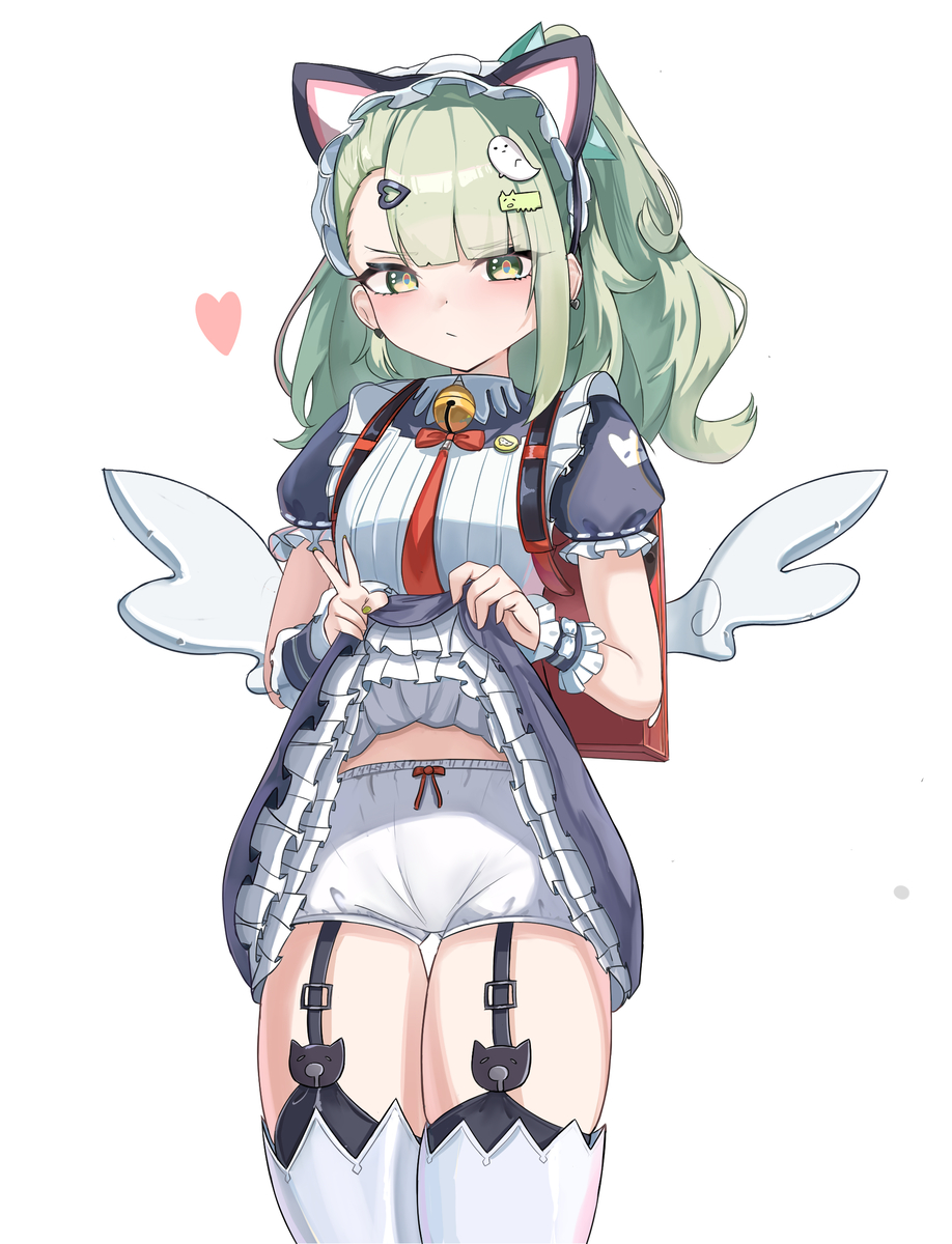 This is a pixiv picture whose title is Maid Sunna.