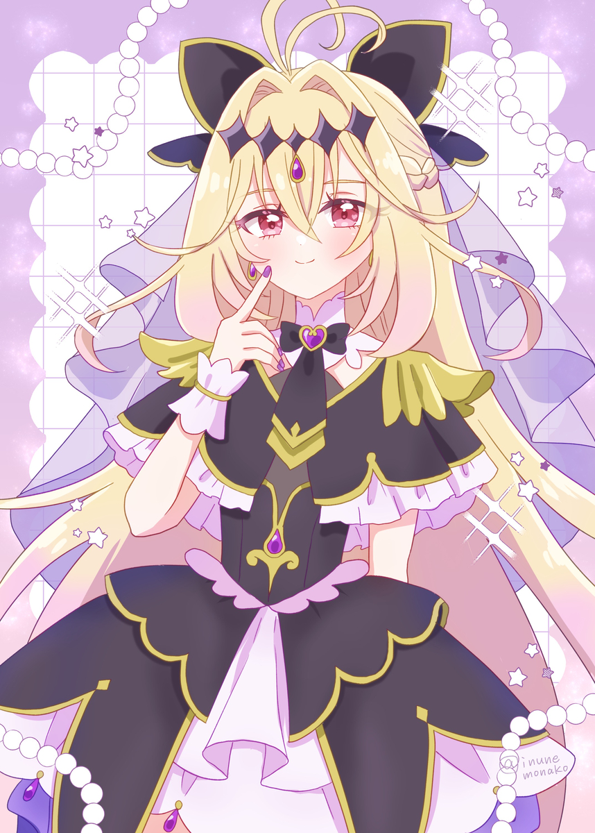 This is a pixiv picture whose title is キュアアルカナ・シャドウ.