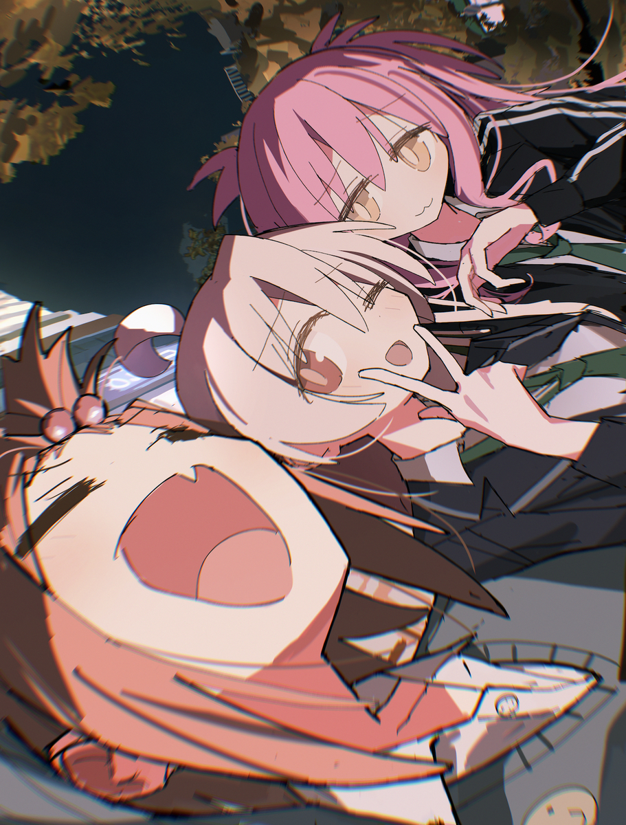 This is a pixiv picture whose title is おにまい.