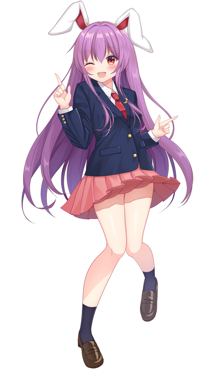 This is a pixiv picture whose title is うどんげ.
