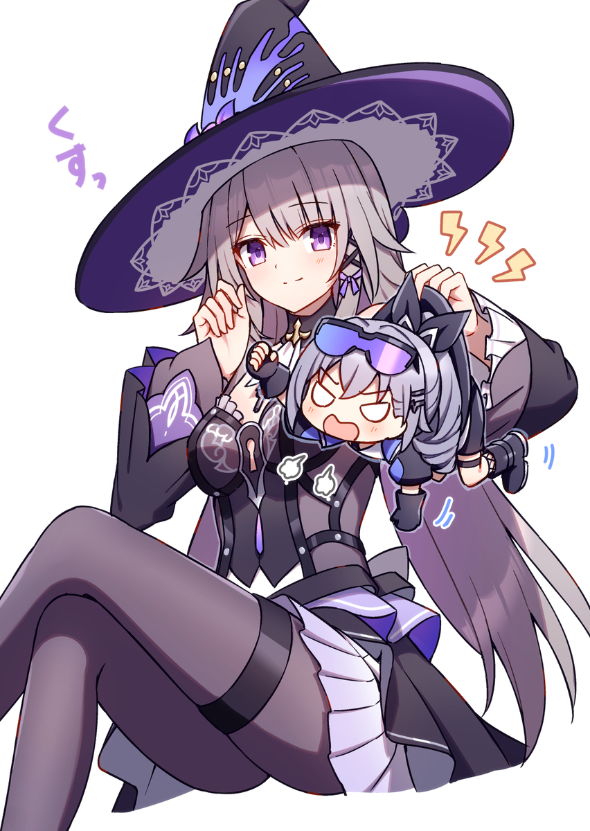 This is a pixiv picture whose title is 銀　狼　覚　醒　！.